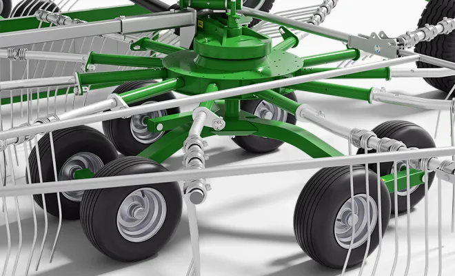 ROUE AUTO DIRECTIONNELLE EN TANDEM